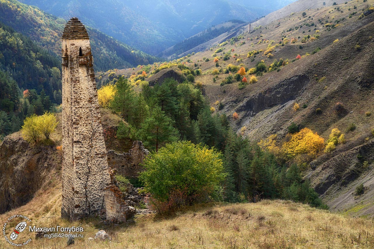 Cтрана башен — горная Ингушетия